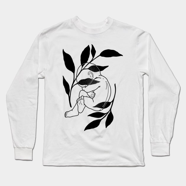 Life Long Sleeve T-Shirt by Sadhakaya